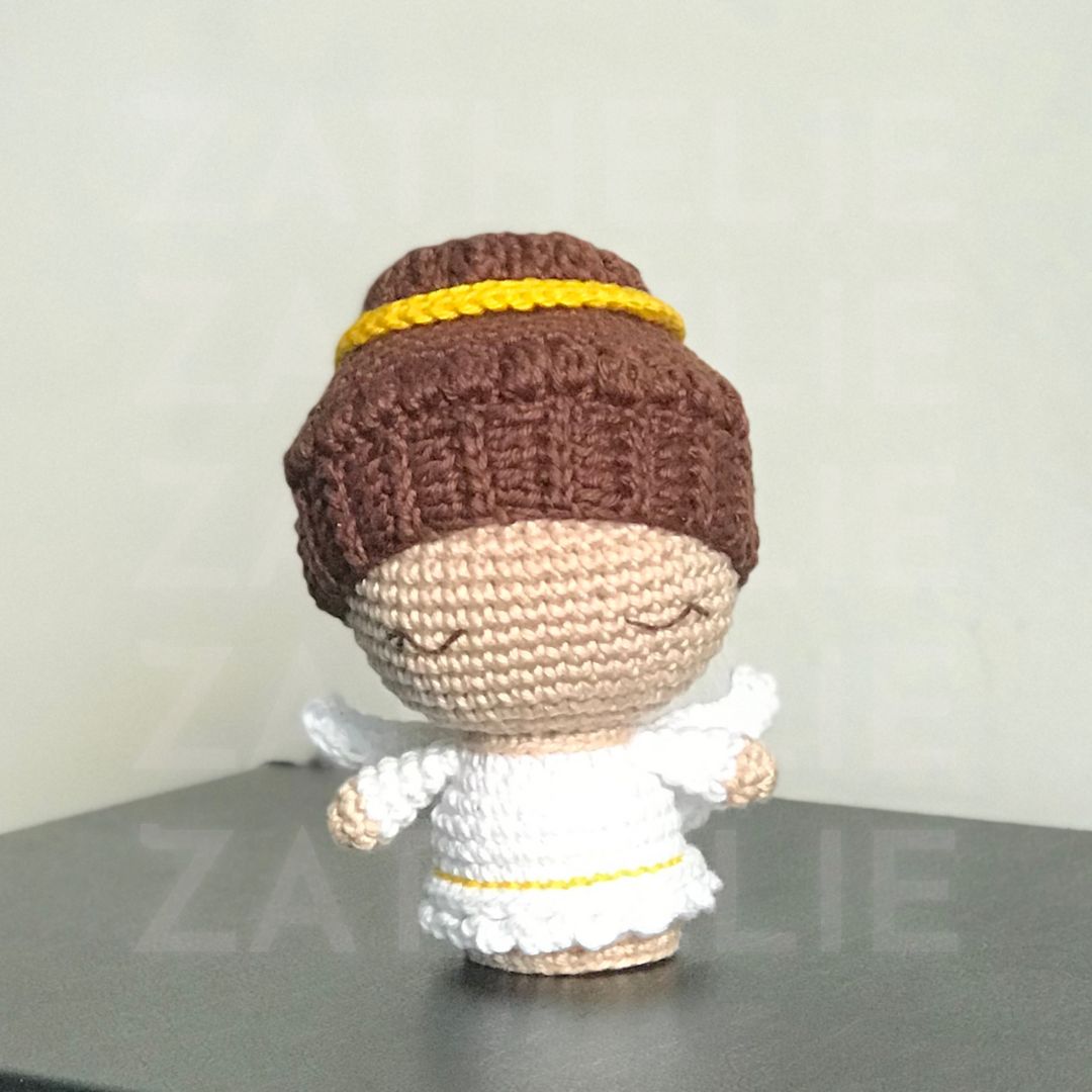 Boneca Anjinha Amigurumi