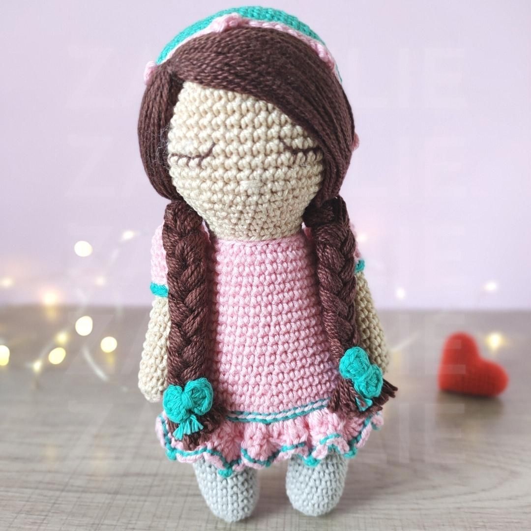 Boneca Camila Amigurumi