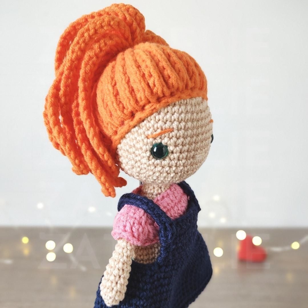 Boneca Vera Amigurumi