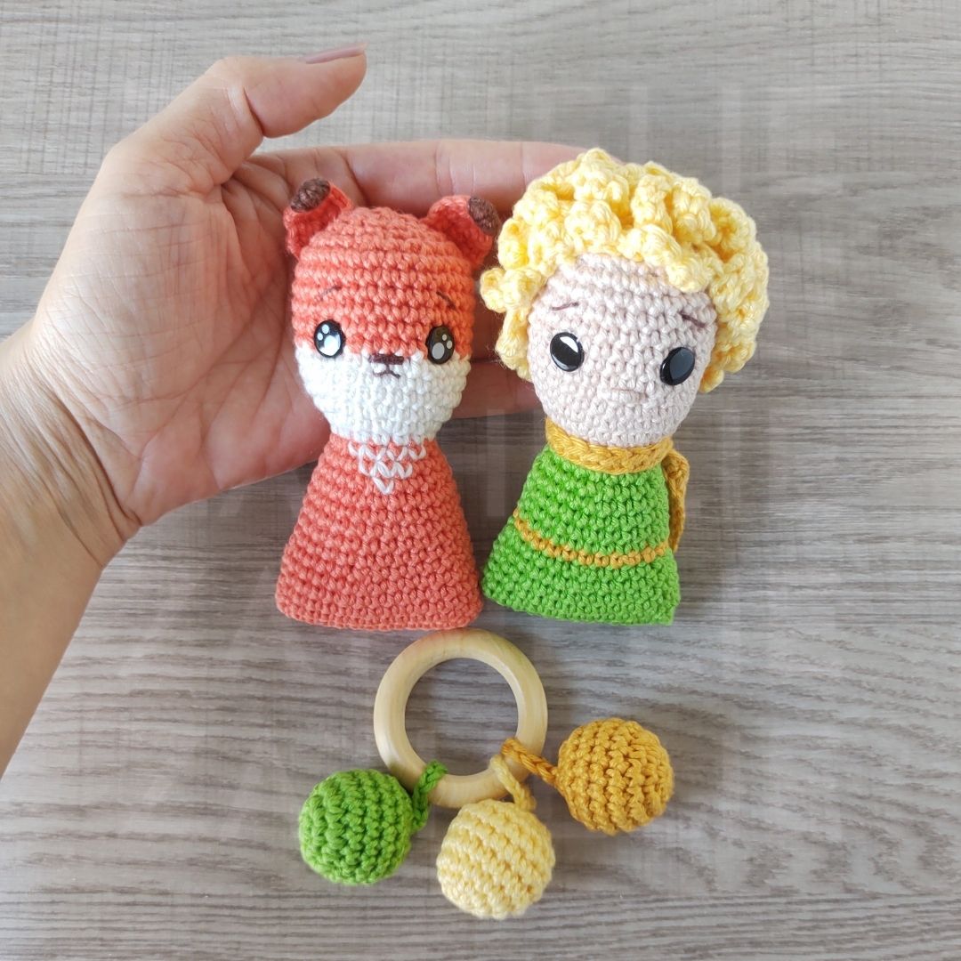 Kit Sensorial O Pequeno Príncipe Amigurumi