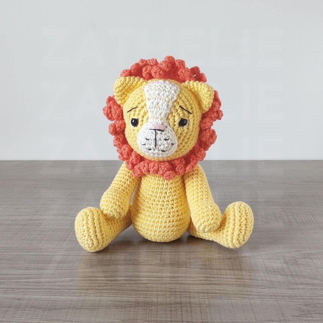 Leão Amigurumi