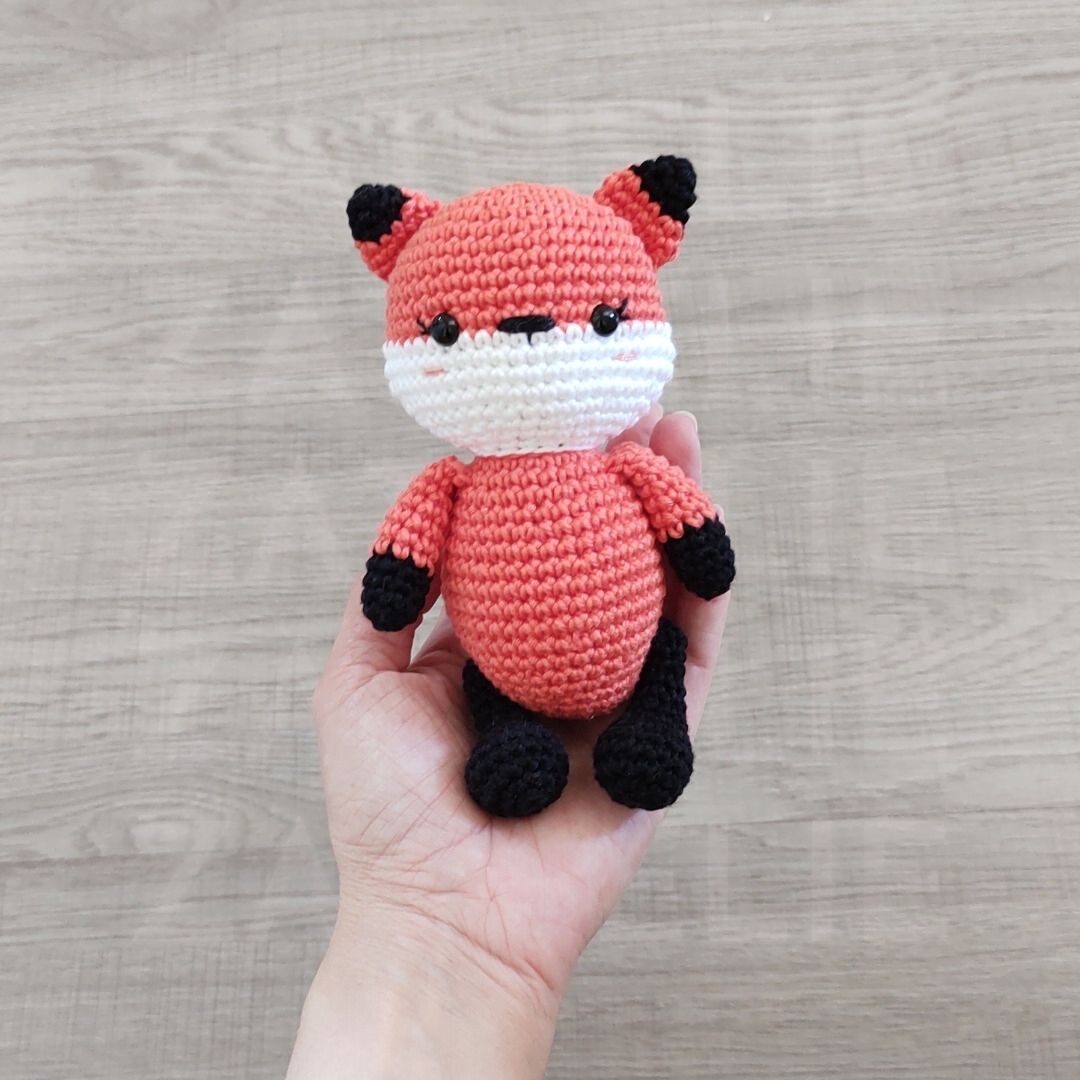 Raposinha Amigurumi