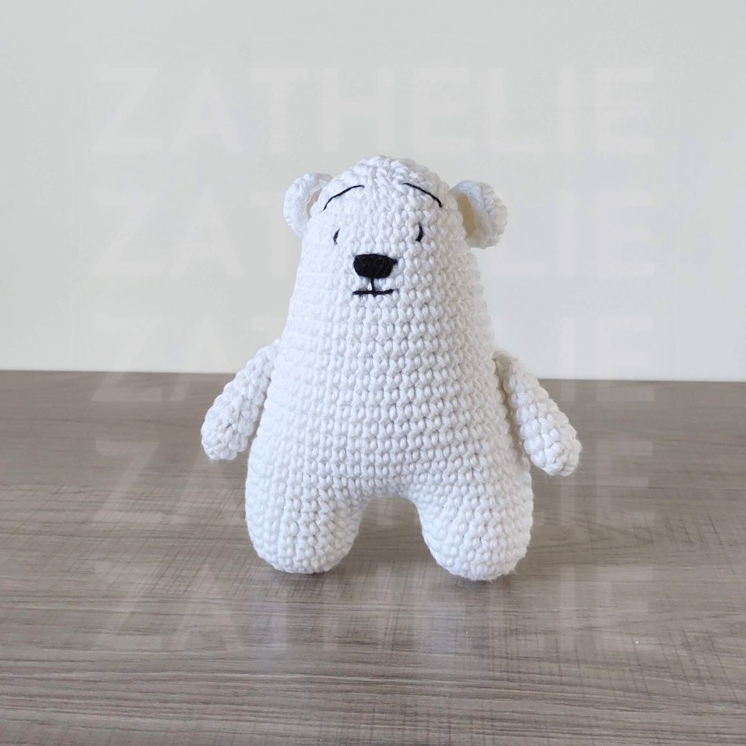 Urso Polar Amigurumi