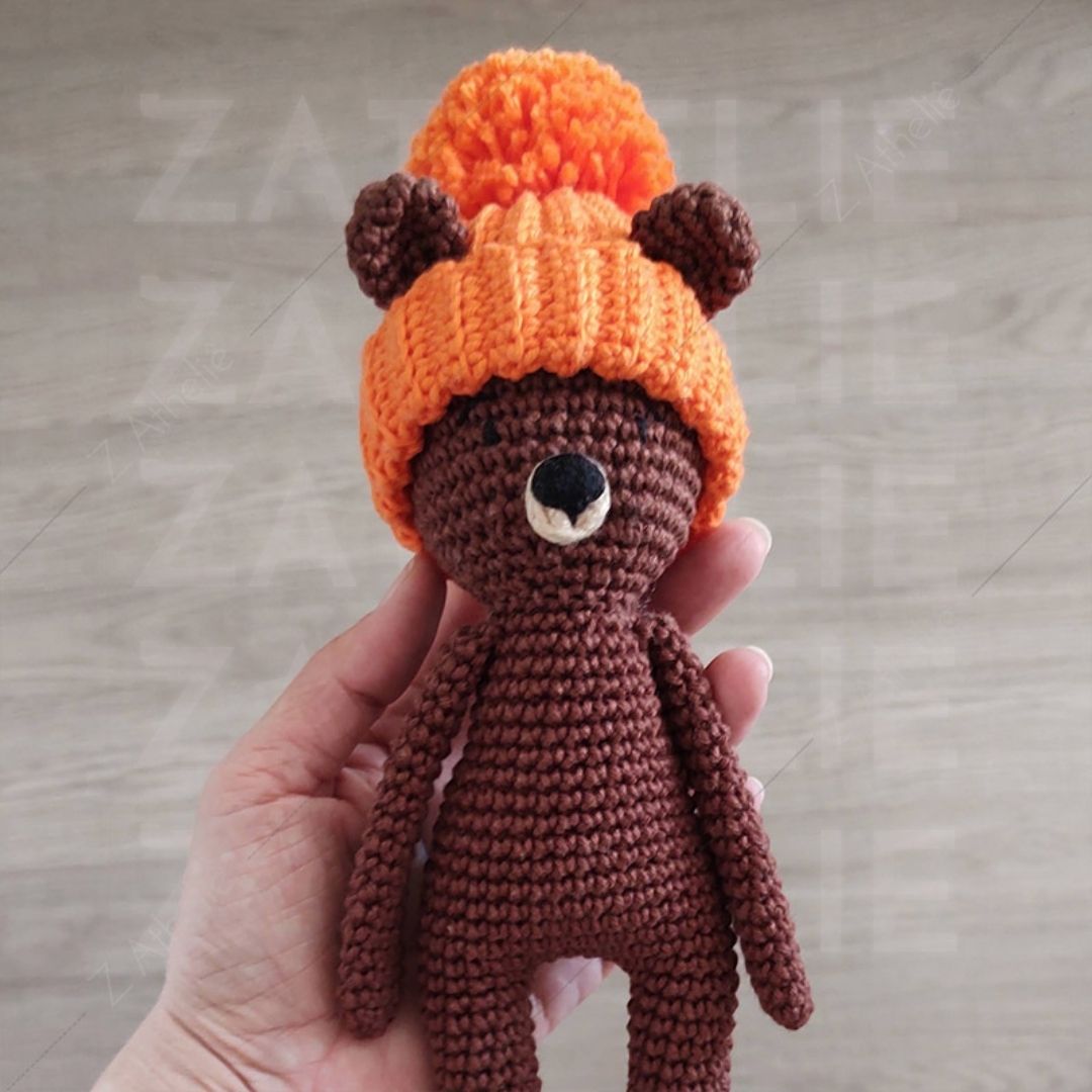 Tony o Urso Amigurumi